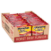 Maruchan Ramen Noodle Soup, Roast Beef Flavor – Japanese-Style Instant Noodles, Quick & Easy Meal for Kids, Students and Busy Families – 3 Oz. (24 Pack)