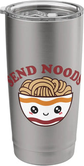 Maruchan Send Noods Ramen Bowl Face Stainless Steel Insulated Tumbler