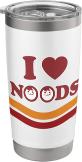 Maruchan I Heart Noods Humour Logo Stainless Steel Insulated Tumbler
