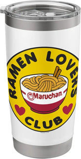 Maruchan Instant Lunch Ramen Lovers Club Bowl Logo Stainless Steel Insulated Tumbler