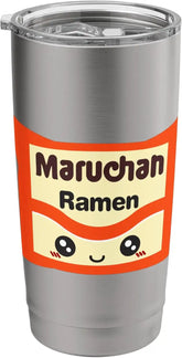 Maruchan Instant Lunch Kawaii Cute Package Logo Stainless Steel Insulated Tumbler