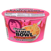 Maruchan Ramen Bowl, Hot & Spicy Shrimp Flavor – Japanese-Style Instant Noodle Soup, Microwaveable Easy Meal for Busy Families – 3.39 Oz. (6 Pack)