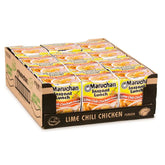 Maruchan Instant Lunch Ramen Noodles, Lime Chili Chicken Flavor – Japanese-Style Instant Noodle Soup, Easy Meal Ready in 3 Minutes – 2.25 Oz. (12 Pack)