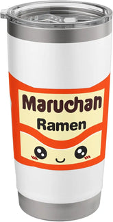 Maruchan Instant Lunch Kawaii Cute Package Logo Stainless Steel Insulated Tumbler
