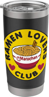 Maruchan Instant Lunch Ramen Lovers Club Bowl Logo Stainless Steel Insulated Tumbler