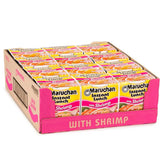 Maruchan Instant Lunch Ramen Noodles, Shrimp Flavor – Japanese-Style Instant Noodle Soup, Easy Meal Ready in 3 Minutes – 2.25 Oz. (12 Pack)