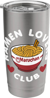 Maruchan Instant Lunch Ramen Lovers Club Cute Logo Stainless Steel Insulated Tumbler