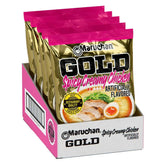 Maruchan Gold Ramen Noodle Soup, Spicy Creamy Chicken Flavor – Restaurant Quality Japanese-Style Instant Noodles, Quick & Easy Meal – 3.34 Oz. (5 Pack)