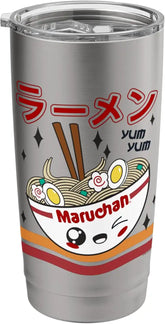 Maruchan Yum Yum Winking Noodle Bowl Poster Stainless Steel Insulated Tumbler