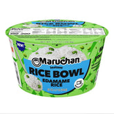 Maruchan Instant Rice Bowl with Edamame – Microwavable Quick & Easy Side Dish or Meal for Kids, Students and Busy Families – 3.77 Oz. (6 Pack)