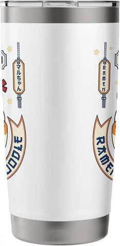 Maruchan Instant Lunch Kawaii Cat Ramen Noodle Bowl Stainless Steel Insulated Tumbler