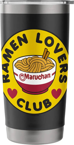 Maruchan Instant Lunch Ramen Lovers Club Bowl Logo Stainless Steel Insulated Tumbler
