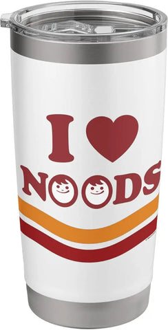 Maruchan I Heart Noods Humour Logo Stainless Steel Insulated Tumbler