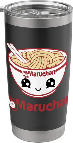 Maruchan Cute Noodle Bowl Face Logo Stainless Steel Insulated Tumbler