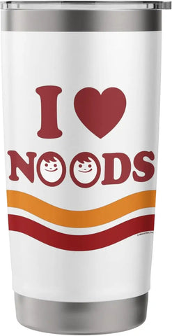 Maruchan I Heart Noods Humour Logo Stainless Steel Insulated Tumbler