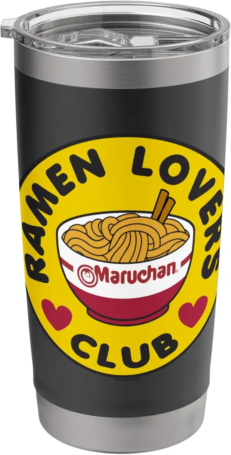 Maruchan Instant Lunch Ramen Lovers Club Bowl Logo Stainless Steel Insulated Tumbler