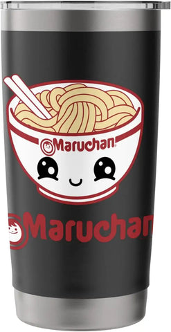 Maruchan Cute Noodle Bowl Face Logo Stainless Steel Insulated Tumbler