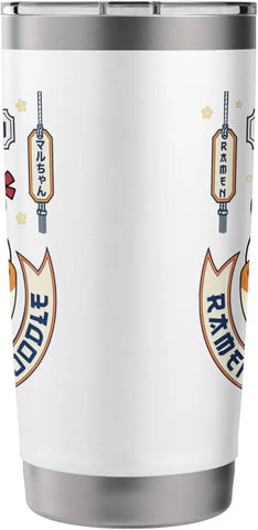 Maruchan Instant Lunch Kawaii Cat Ramen Noodle Bowl Stainless Steel Insulated Tumbler