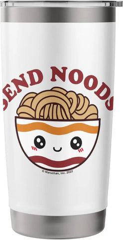 Maruchan Send Noods Ramen Bowl Face Stainless Steel Insulated Tumbler
