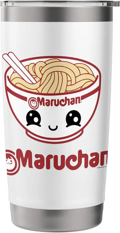Maruchan Cute Noodle Bowl Face Logo Stainless Steel Insulated Tumbler