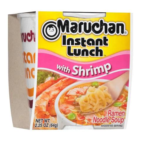 Maruchan Ramen Shrimp Flavor, 2.25 Ounce (Pack of 24)