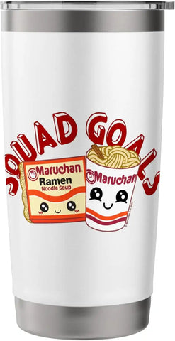 Maruchan Instant Lunch Squad Goals Noodle Friendship Kawaii Stainless Steel Insulated Tumbler