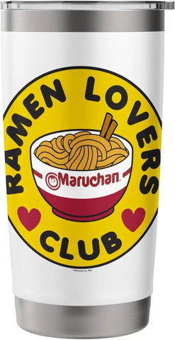 Maruchan Instant Lunch Ramen Lovers Club Bowl Logo Stainless Steel Insulated Tumbler