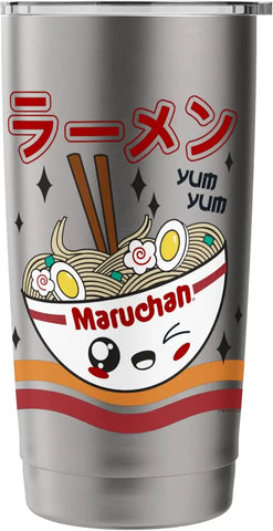Maruchan Yum Yum Winking Noodle Bowl Poster Stainless Steel Insulated Tumbler
