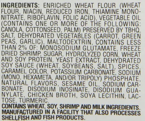 Maruchan Ramen Shrimp Flavor, 2.25 Ounce (Pack of 24)