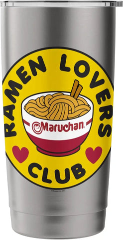 Maruchan Instant Lunch Ramen Lovers Club Bowl Logo Stainless Steel Insulated Tumbler