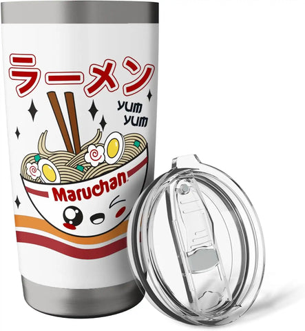 Maruchan Yum Yum Winking Noodle Bowl Poster Stainless Steel Insulated Tumbler