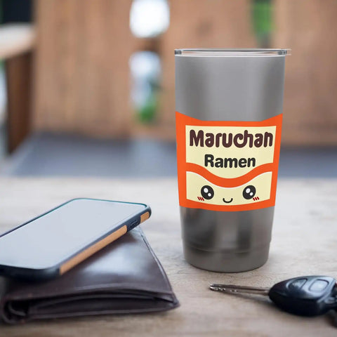 Maruchan Instant Lunch Kawaii Cute Package Logo Stainless Steel Insulated Tumbler