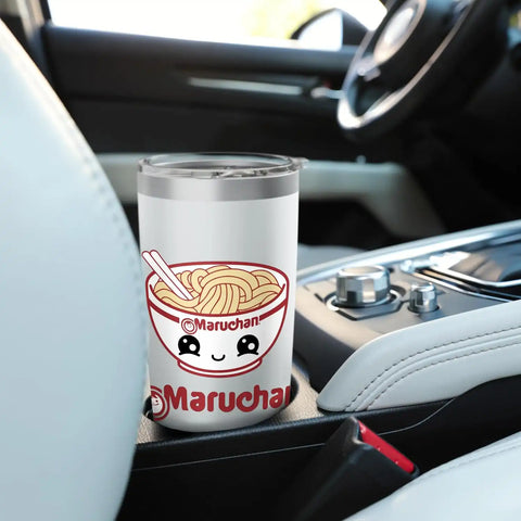 Maruchan Cute Noodle Bowl Face Logo Stainless Steel Insulated Tumbler