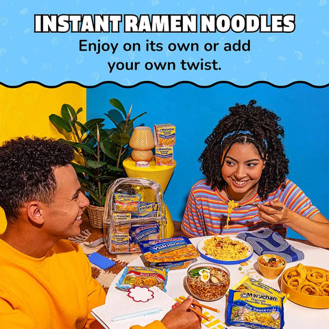 Maruchan Ramen Noodle Soup, Less Sodium Beef Flavor – Japanese-Style Instant Noodles, Quick & Easy Meal for Students & Busy Families – 3 Oz. (24 Pack)