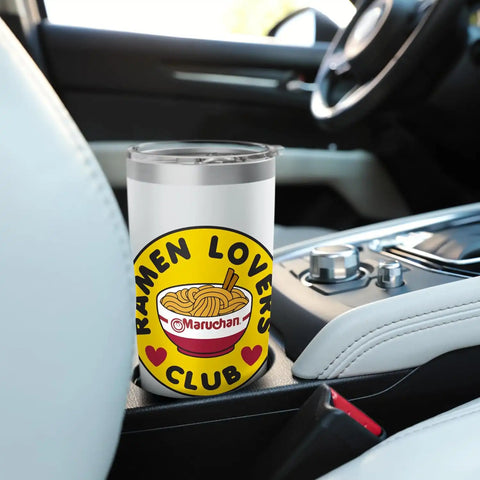 Maruchan Instant Lunch Ramen Lovers Club Bowl Logo Stainless Steel Insulated Tumbler
