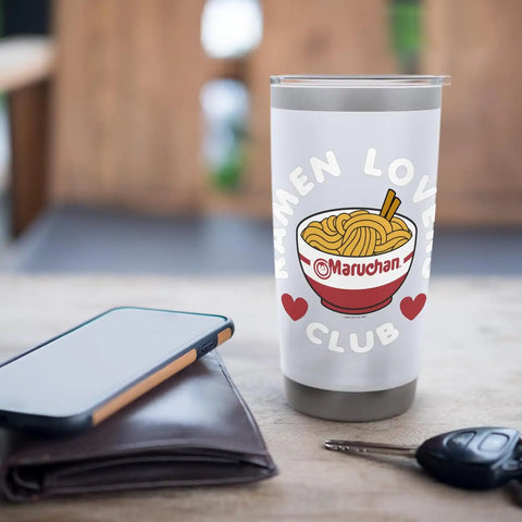 Maruchan Instant Lunch Ramen Lovers Club Cute Logo Stainless Steel Insulated Tumbler