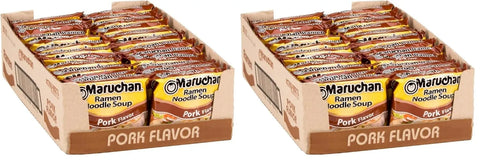 Maruchan Ramen Pork Flavor, 3.0 Oz(Pack of 48)