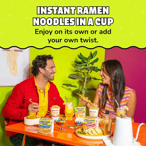 Maruchan Instant Lunch Ramen Noodles, Lime Chili Chicken Flavor – Japanese-Style Instant Noodle Soup, Easy Meal Ready in 3 Minutes – 2.25 Oz. (12 Pack)