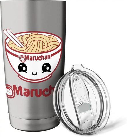 Maruchan Cute Noodle Bowl Face Logo Stainless Steel Insulated Tumbler