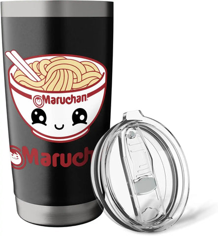 Maruchan Cute Noodle Bowl Face Logo Stainless Steel Insulated Tumbler