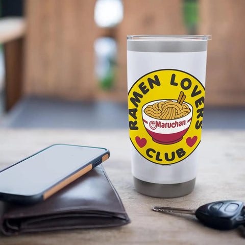 Maruchan Instant Lunch Ramen Lovers Club Bowl Logo Stainless Steel Insulated Tumbler