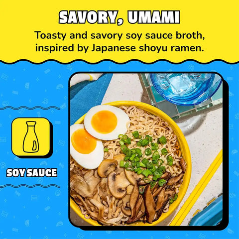 Maruchan Ramen Noodle Soup, Soy Sauce Flavor – Japanese-Style Instant Noodles, Quick & Easy Meal for Kids, Students & Busy Families – 3 Oz. (24 Pack)