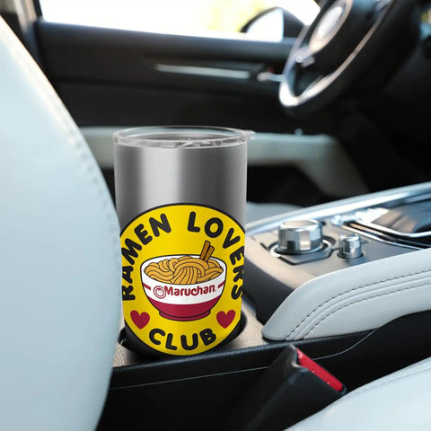 Maruchan Instant Lunch Ramen Lovers Club Bowl Logo Stainless Steel Insulated Tumbler