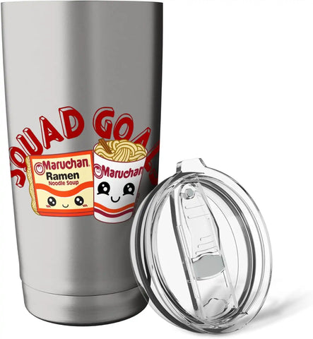 Maruchan Instant Lunch Squad Goals Noodle Friendship Kawaii Stainless Steel Insulated Tumbler