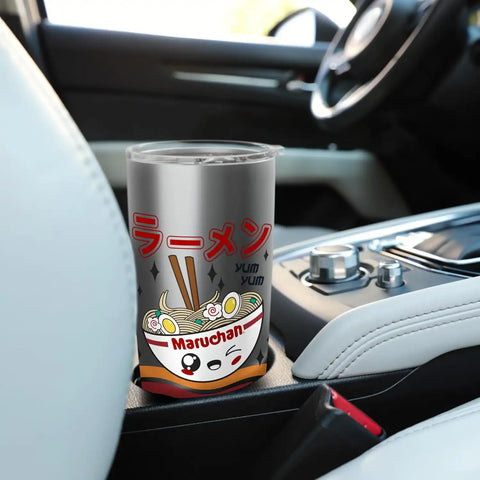 Maruchan Yum Yum Winking Noodle Bowl Poster Stainless Steel Insulated Tumbler