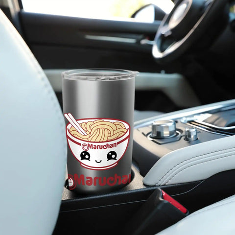 Maruchan Cute Noodle Bowl Face Logo Stainless Steel Insulated Tumbler
