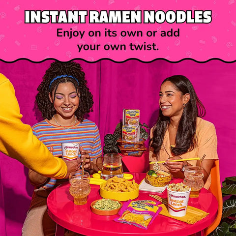 Maruchan Ramen Noodle Soup, Shrimp Flavor – Japanese-Style Instant Noodles, Quick & Easy Meal for Kids, Students & Busy Families – 3 Oz. (24 Pack) | Ready to Eat