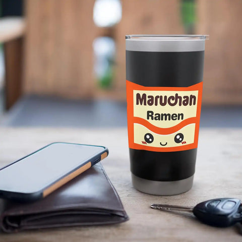 Maruchan Instant Lunch Kawaii Cute Package Logo Stainless Steel Insulated Tumbler