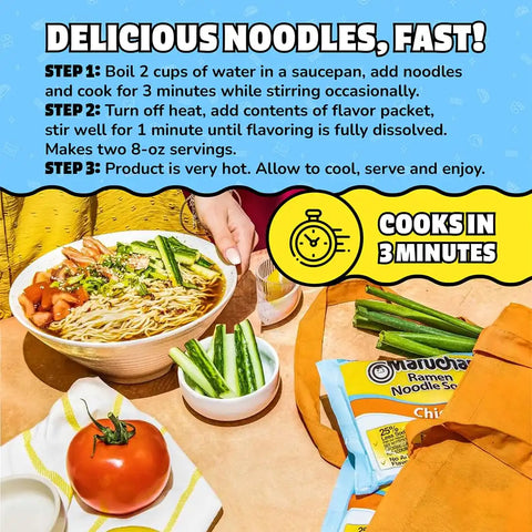 Maruchan Ramen Noodle Soup, Less Sodium Chicken Flavor – Japanese-Style Instant Noodles, Quick & Easy Meal for Kids, Students & Busy Families – 3 Oz. (24 Pack)