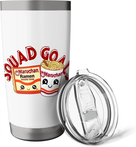 Maruchan Instant Lunch Squad Goals Noodle Friendship Kawaii Stainless Steel Insulated Tumbler